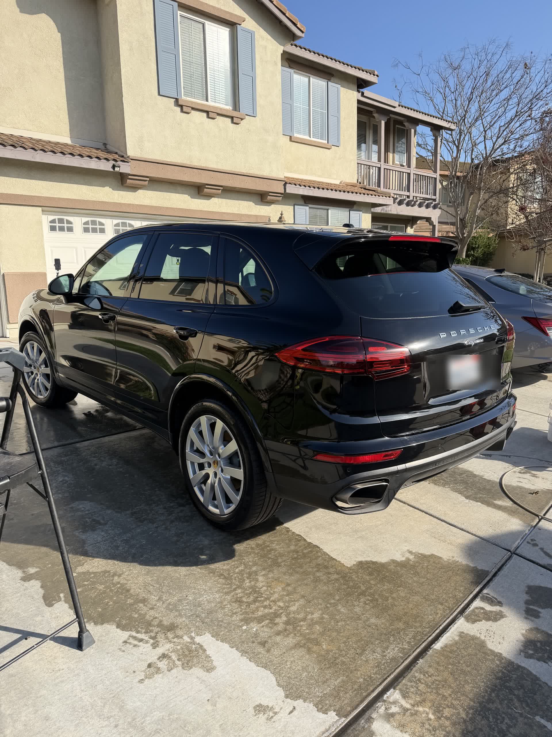 Auto detailing in Eastvale, CA, door and trim detail, by Pure Wave Auto Detailing