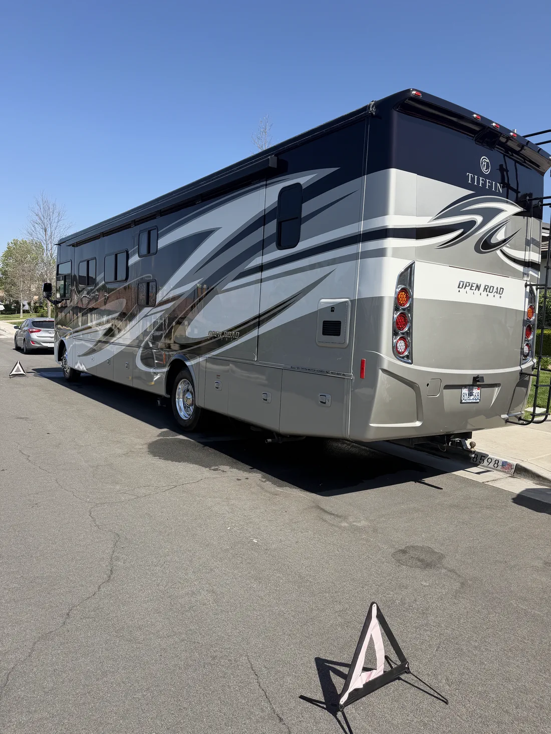 RV exterior after a full detail by Pure Wave Auto Detailing