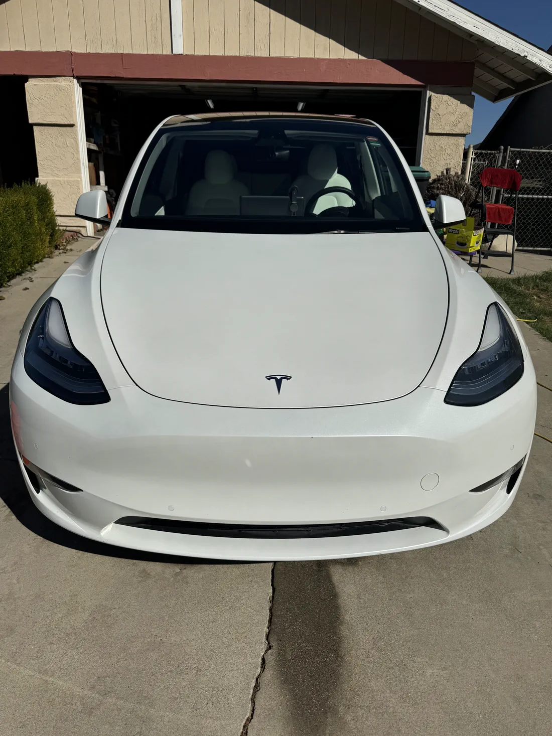 Tesla Model Y after a full exterior detail by Pure Wave Auto Detailing
