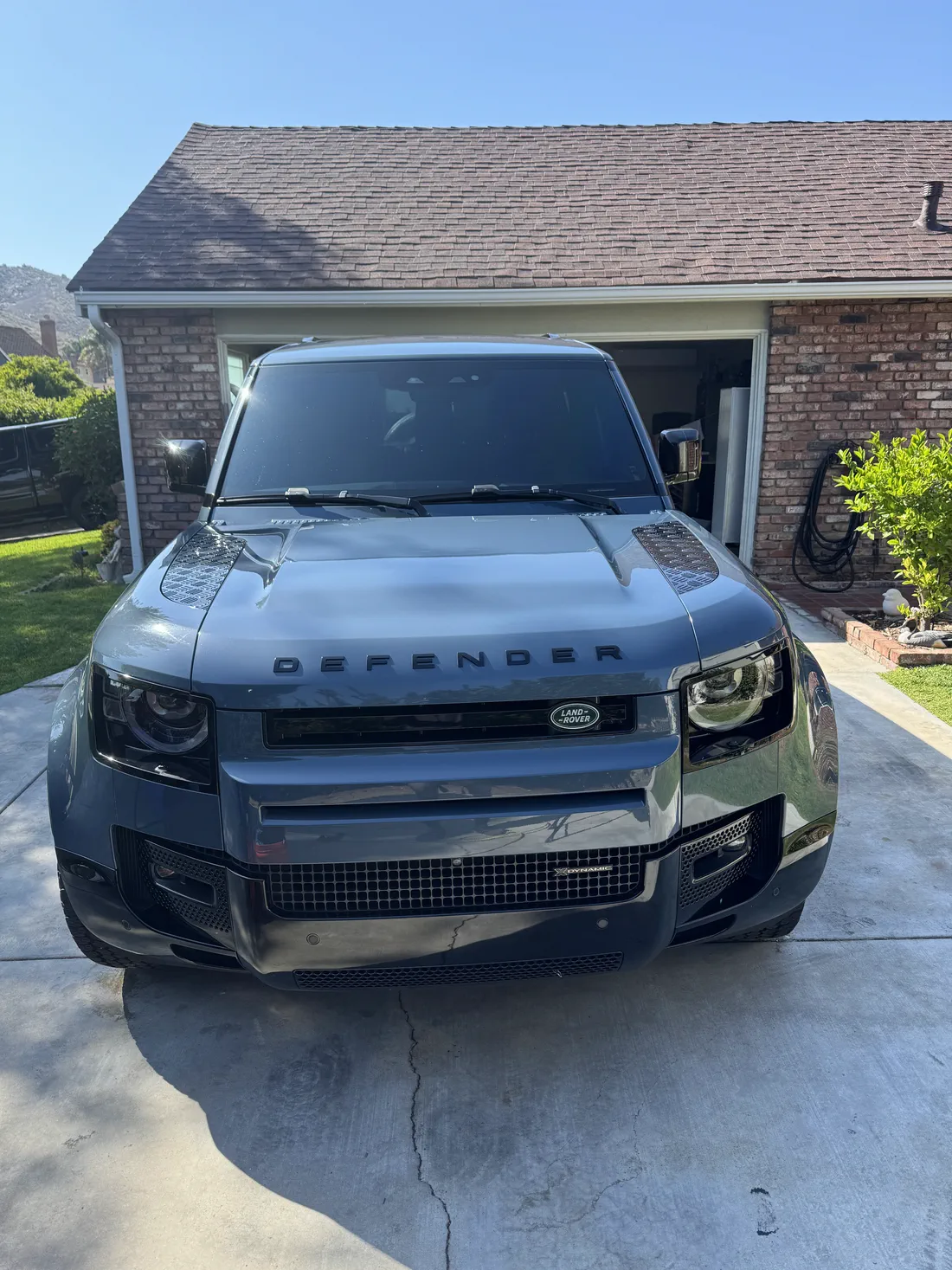 Land Rover Defender after a full exterior detail by Pure Wave Auto Detailing