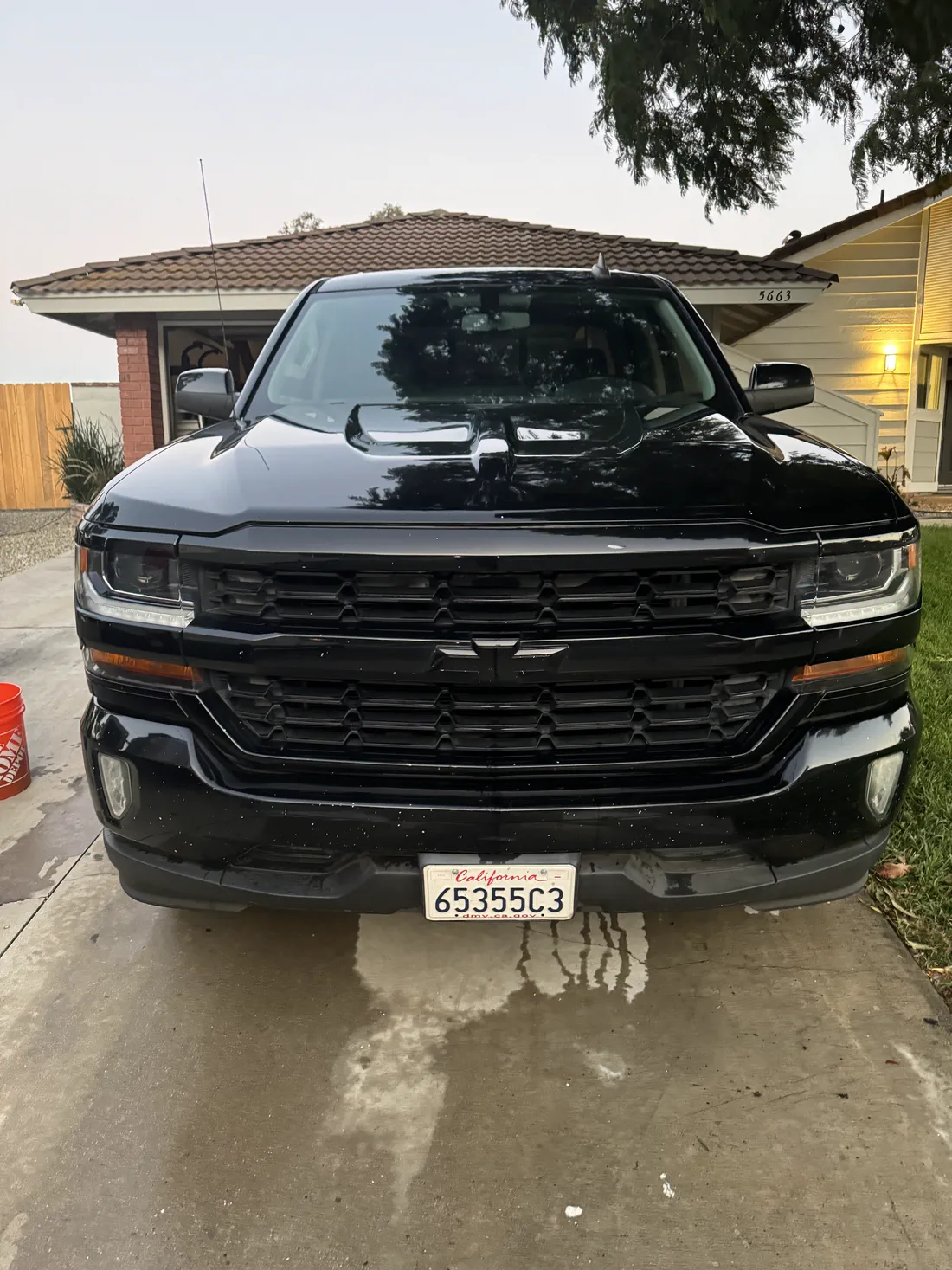 Chevrolet Silverado after a full exterior detail by Pure Wave Auto Detailing