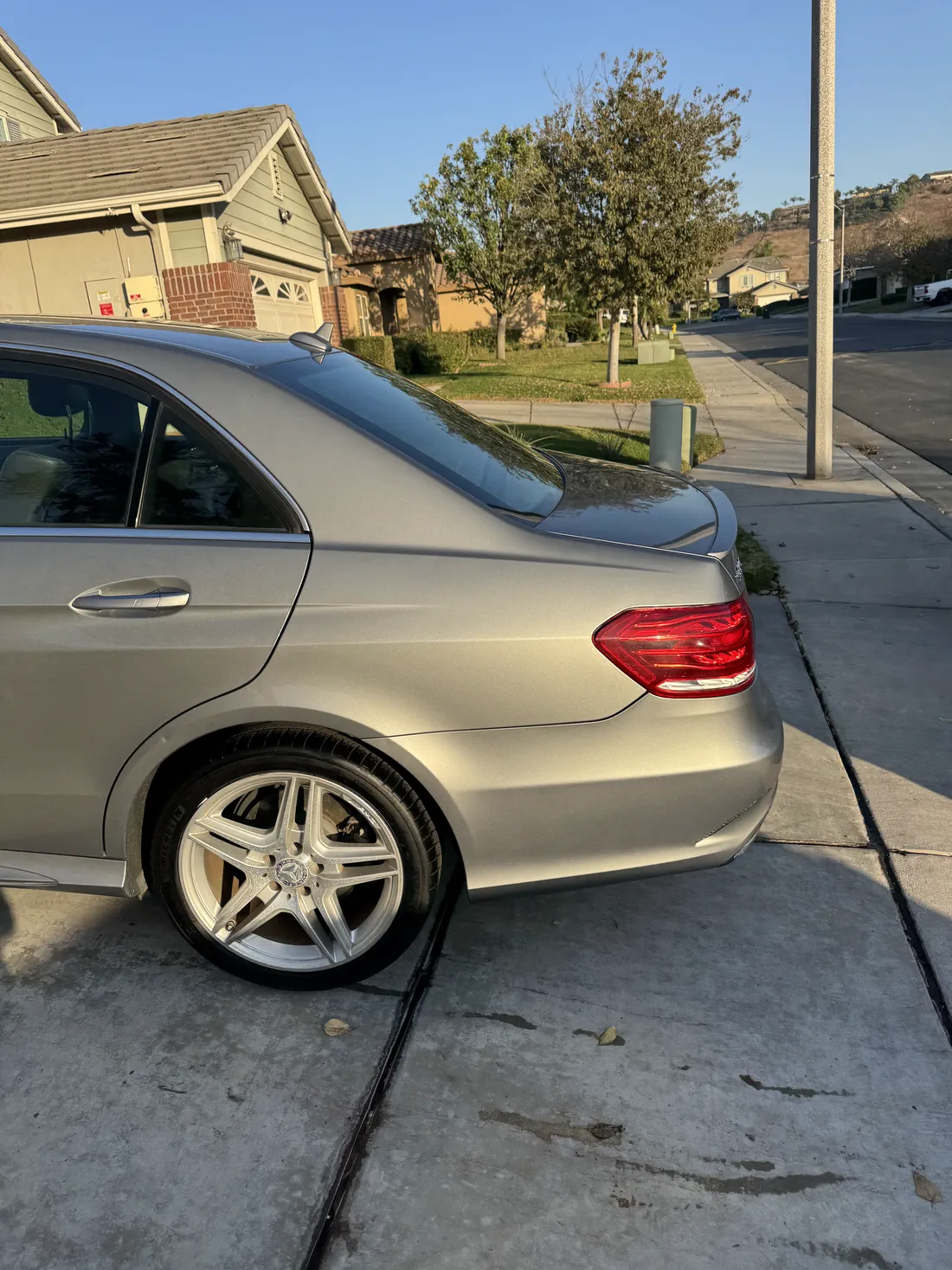 Mercedes E300 paintwork after detailing by Pure Wave Auto Detailing
